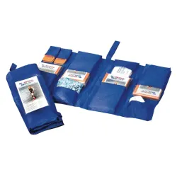 E-Bone Splint Set Lifeguard E-Bone spalk > Set:1 standaard spalk 100 x 11 cm, 1 minispalk 50 x 11 cm, 2 vingerspalken 5 x 11 cm, 2 fixatieverbanden/driehoekige doeken